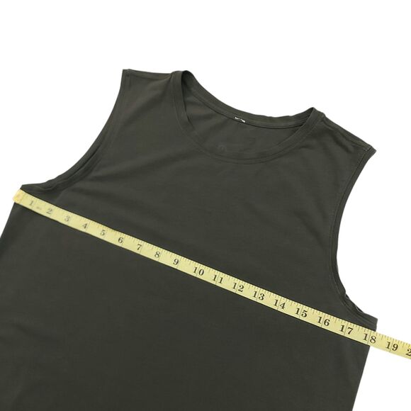 Lululemon T-Shirt Womens Small Green Sleeveless Athleisure Gym Training Yoga - Picture 8 of 8